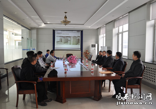 于洪涛在哈尔滨考察石墨高科技企业