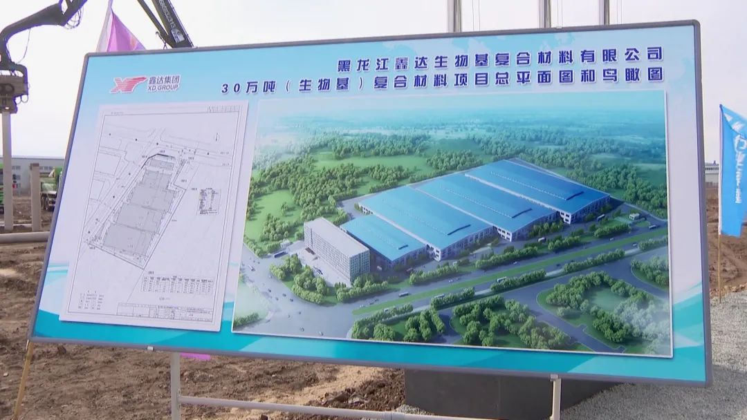 春风十里 龙江奋起 ｜全国最大的生物基复合材料项目复工