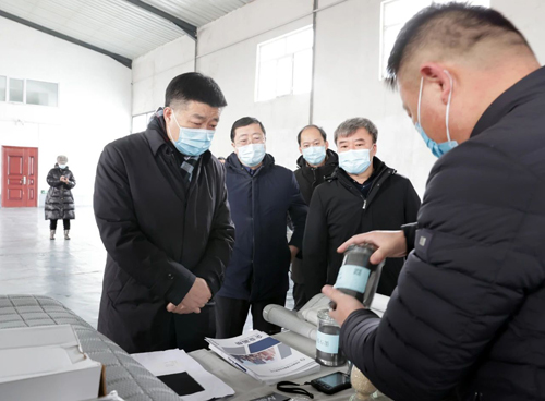 鲁长友深入城子河区调研疫情防控园区规划产业项目建设和城乡环境治理工作