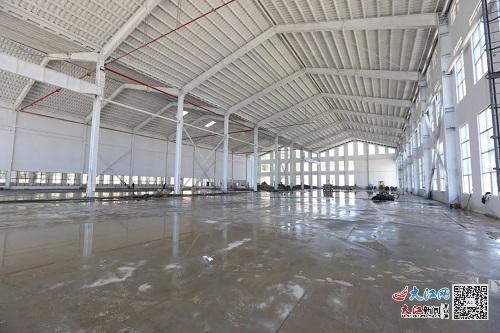 景德镇：5G换热项目新建厂房本月底完工（图）