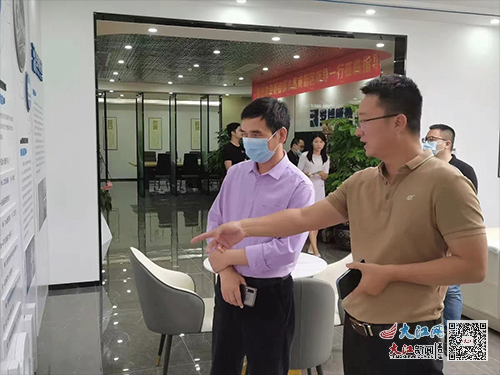 张朝博带队赴深圳开展招商引资工作（图）