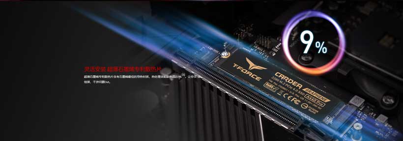 十铨CARDEA A440 PRO黑曜武神M.2 PCIe SSD近日发售
