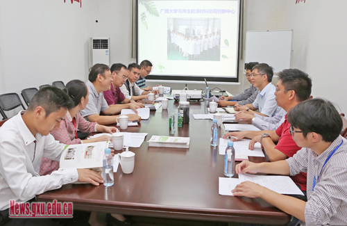 自治区政协副秘书长、办公厅副主任刘迎春一行到广西大学调研