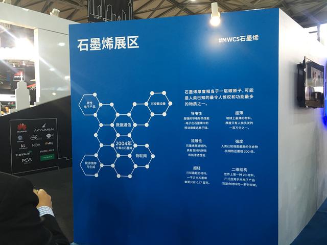 上海MWC暗藏亮点：石墨烯引围观 运用到手机上还需漫长等待
