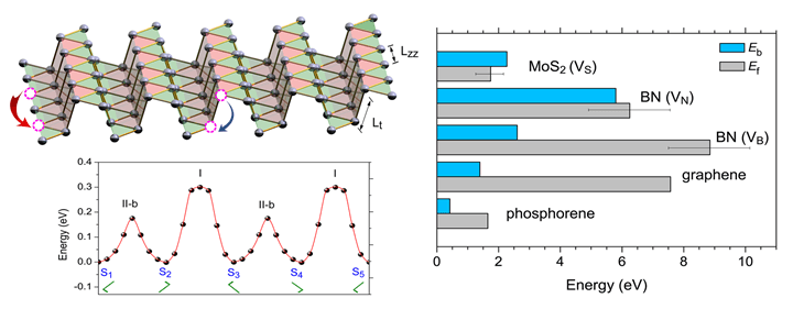 揭开黑磷中的另一秘密：巡游在二维空间中的磷空位