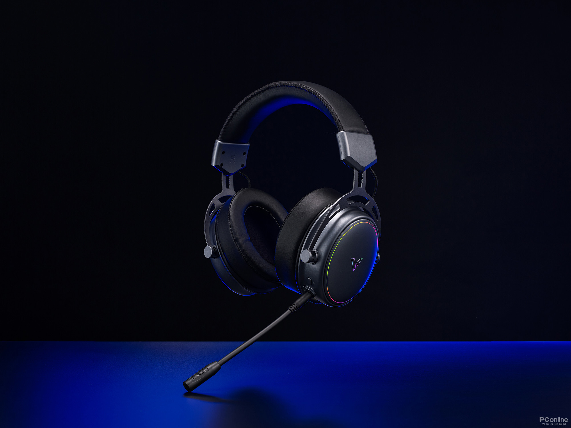 雷柏VH800双模无线RGB游戏耳机体验试玩《原神》