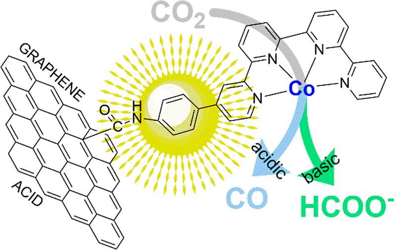 JACS：分子和石墨烯材料的杂化用于选择性控制光催化CO2还原