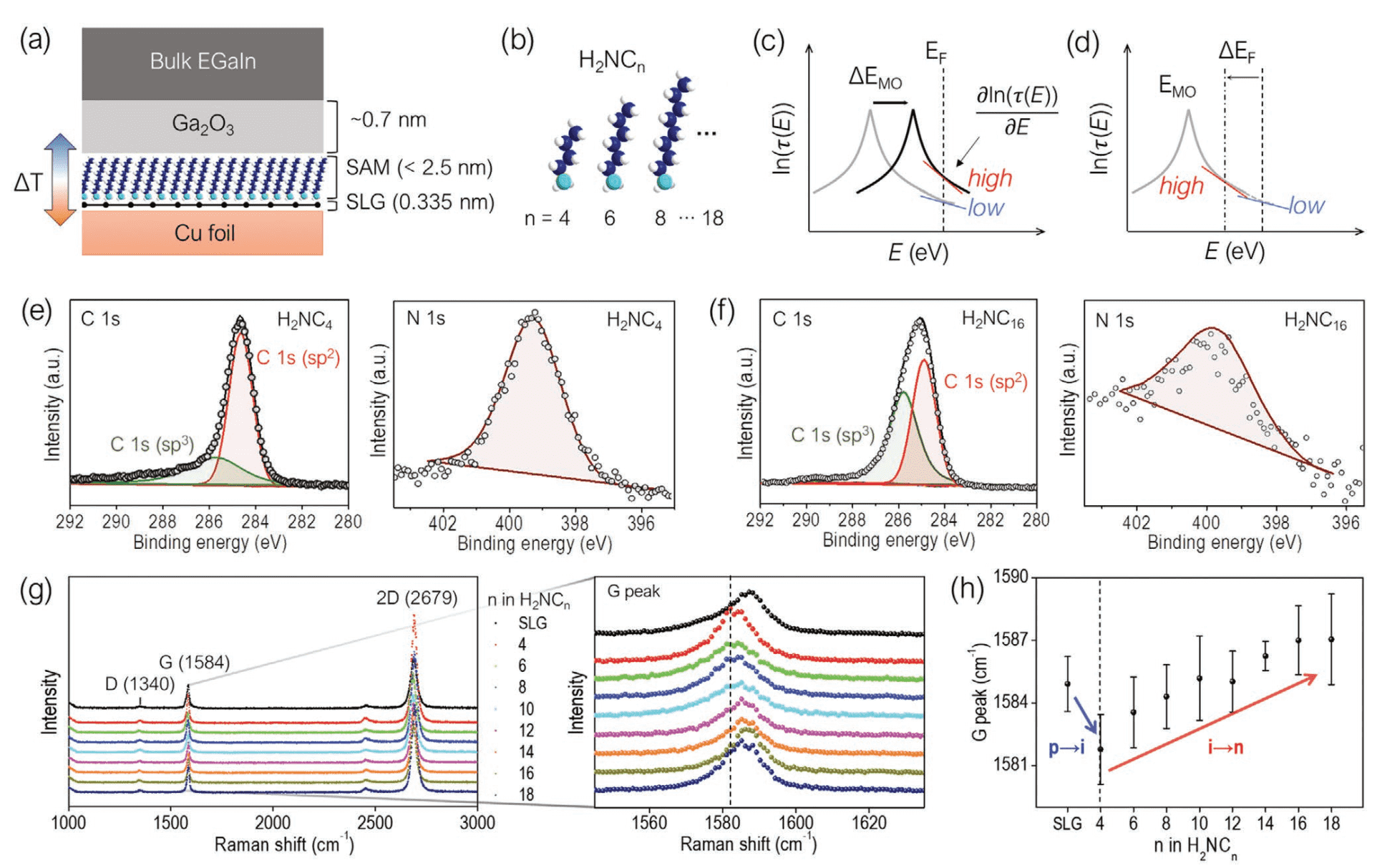 Adv Mater：单层石墨烯非共价连接改善器件的热电Seebeck效应