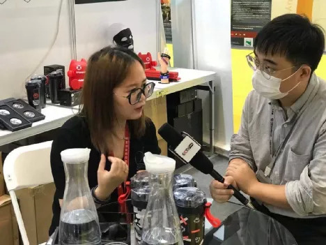 虹核携爆款小分子水杯亮相首届深圳国际自有品牌展