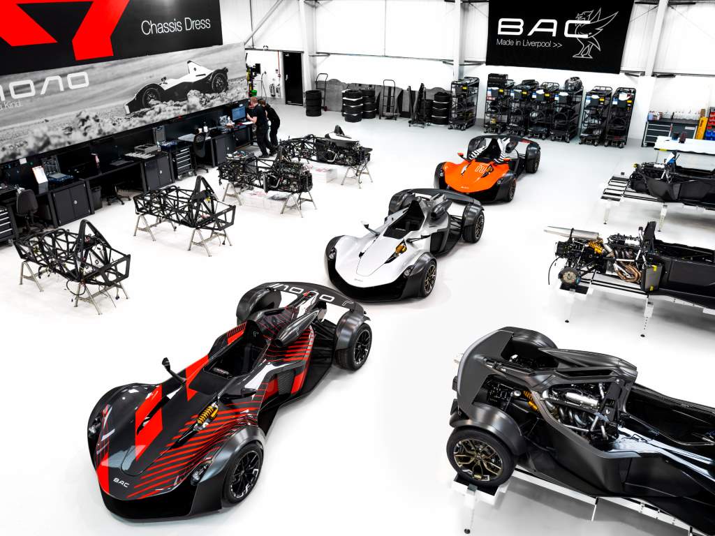 新型石墨烯增强型BAC超级跑车在利物浦工厂投产