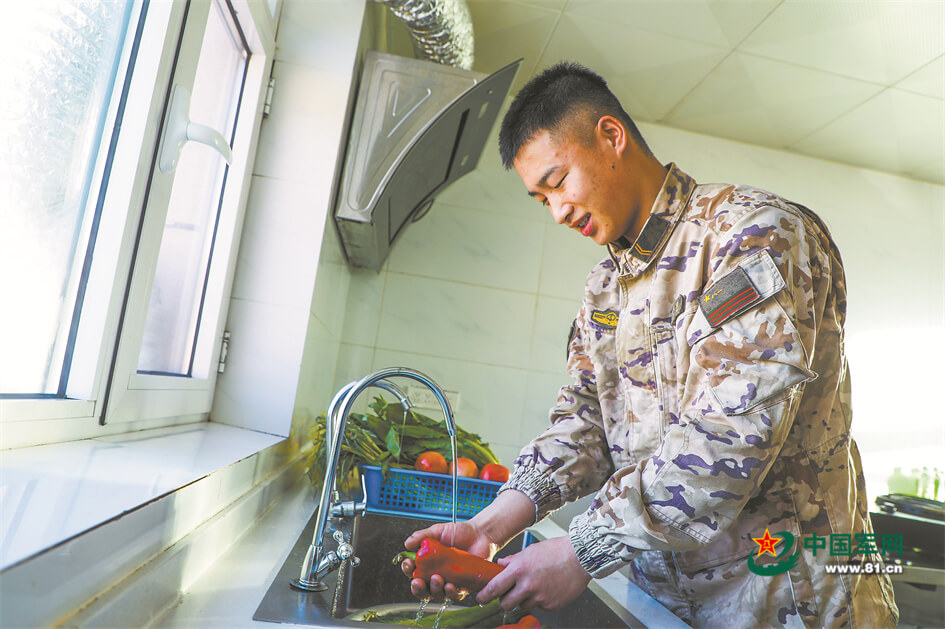 高原哨所换新颜