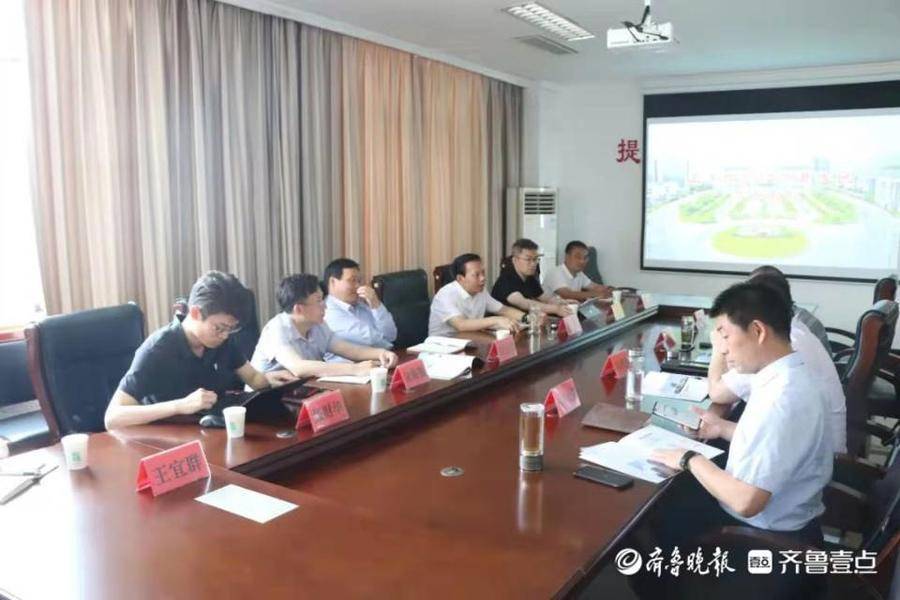 刘孟德到山东岱岳经济开发区考察调研高通量石墨烯导热膜项目