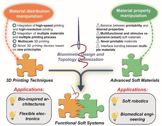AFM长篇综述：软物质/软材料的3D打印
