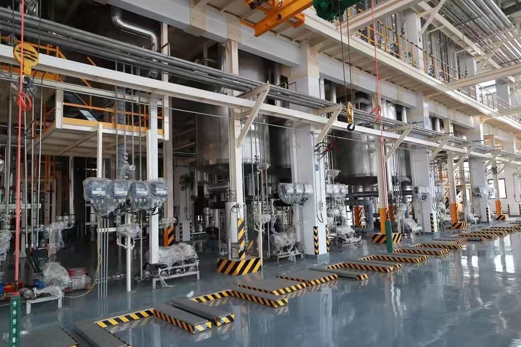 海斯福高端氟精细化学品生产项目车间