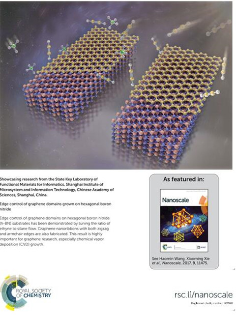 上海微系统所实现六角氮化硼表面石墨烯边界调控
