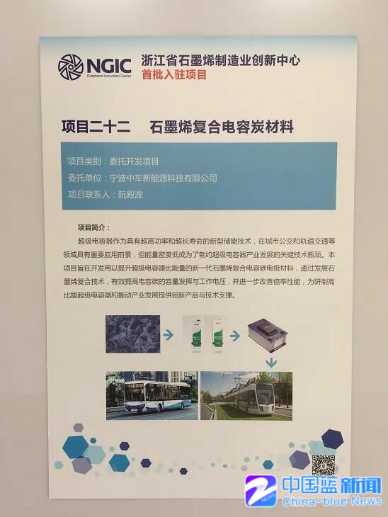 22个项目签约入驻！浙江省石墨烯制造业创新中心在宁波揭牌