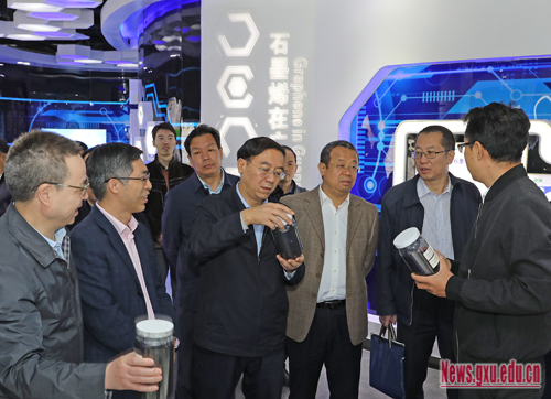 甘肃省副省长李沛兴一行来广西大学考察