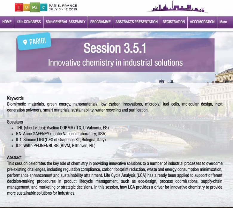 国际理论化学和应用化学联合会 2019 年大会