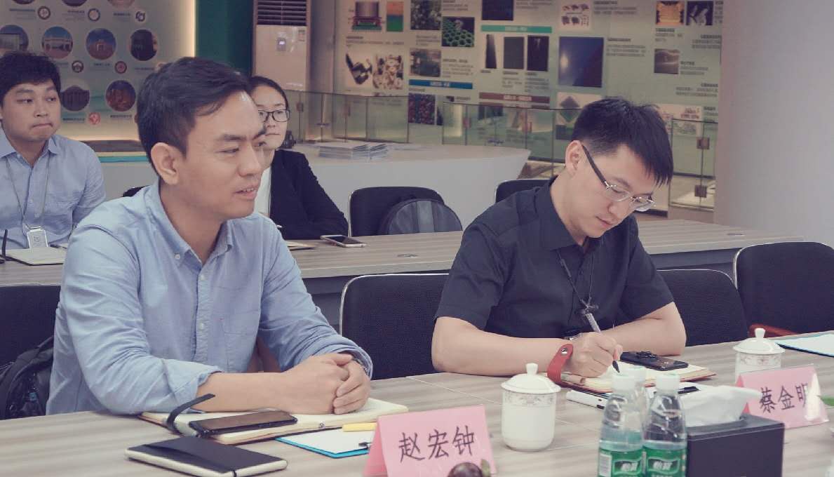 云天化集团副董事长朱明松一行莅临广东墨睿科技有限公司参观调研