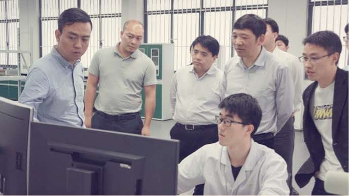 云天化集团副董事长朱明松一行莅临广东墨睿科技有限公司参观调研