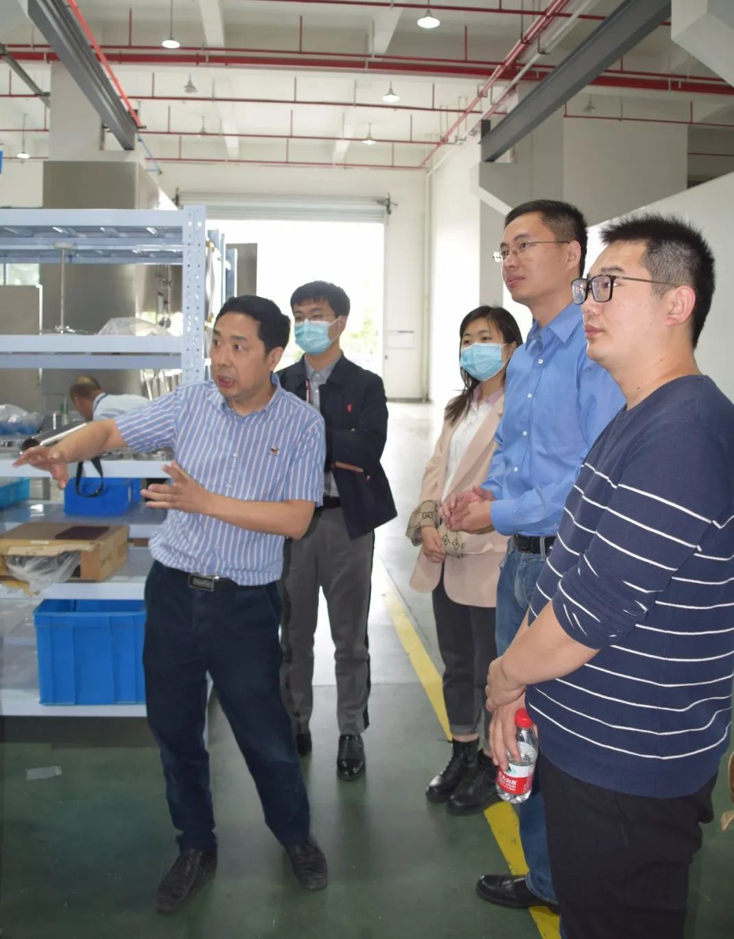 北京石墨烯研究院“石墨烯分离膜”研发团队赴上市公司泰林生物考察