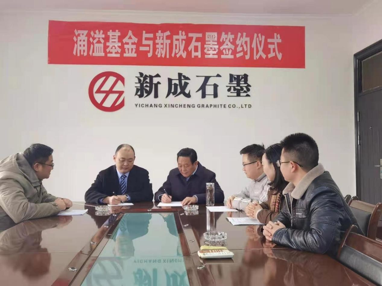 聚焦战略资源 — 涌溢基金与新成石墨合作签约