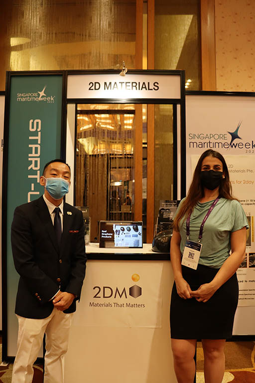 2DM 参加 2022 年滨海湾金沙博览会海洋科技会议