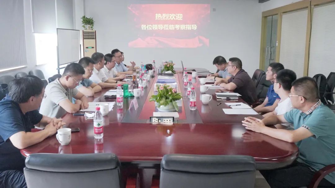 泰安市政协副主席、市特色金属材料产业链副链长张步军一行，泰安市泰山区副区长张明强一行莅临高烯科技调研指导!