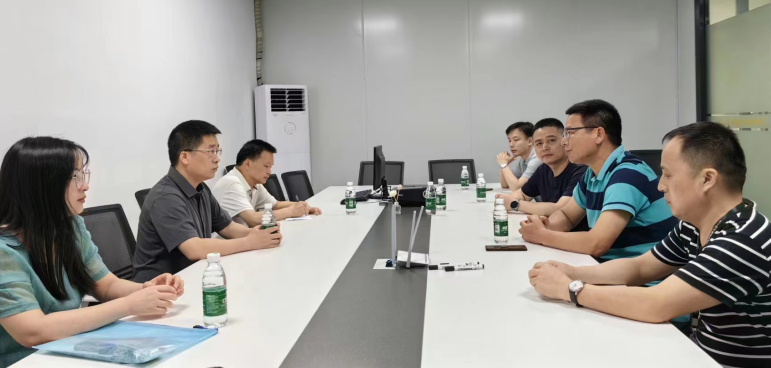 陈研文书记调研资阳区PCB企业石墨烯技术应用