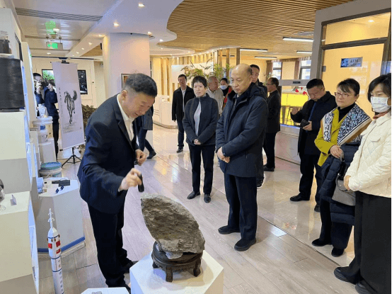 全国台联郑建闽会长一行莅临煜和集团参观调研