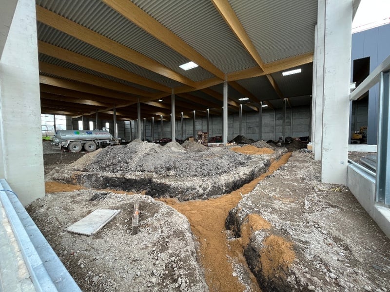 照片：莱比锡超级工厂的建设