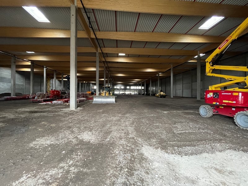 照片：莱比锡超级工厂的建设