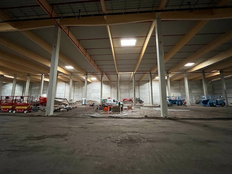 照片：莱比锡超级工厂的建设
