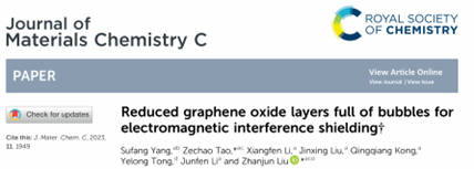中科院山西煤化所特种石墨研发团队在炭基热管理材料领域研究进展