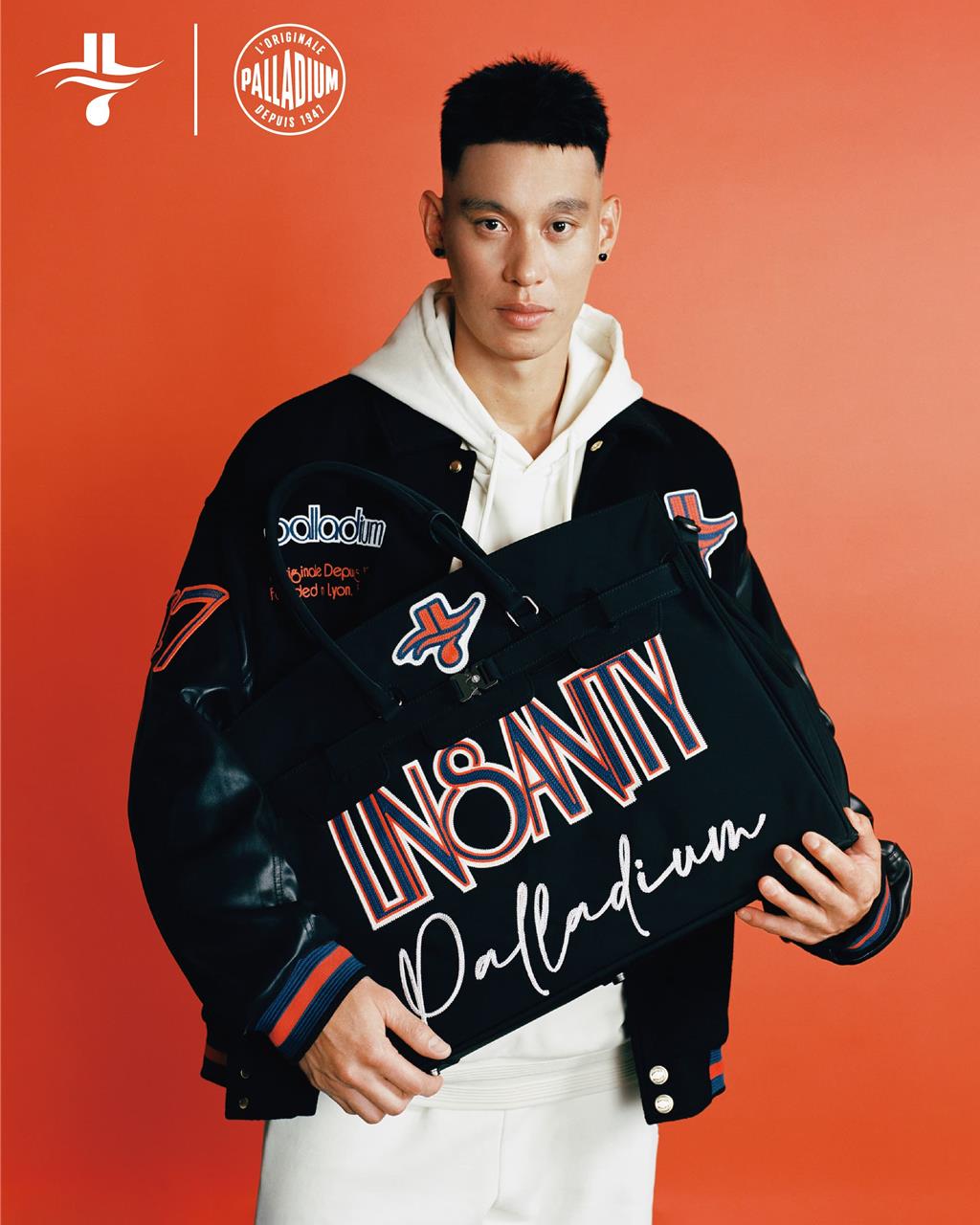 PALLADIUM再次携手林书豪推出「PALLADIUM X JEREMY LIN 林书豪联名17 号系列」，展示美式復古风潮。（PALLADIUM提供／朱世凯台北传真）