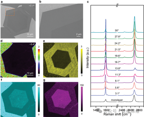Adv. Mater.液态铜上原位生长高质量单晶转角双层石墨烯