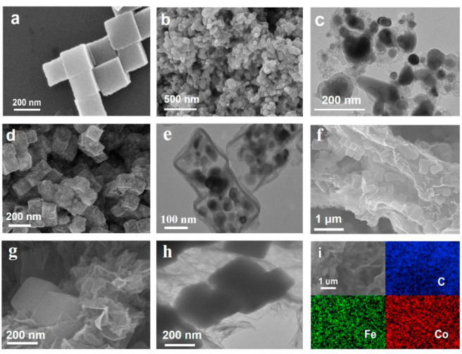 北京化工大学《Carbon》：石墨烯气凝胶包裹双碳壳CoFe@C@C纳米立方体，用于构建高性能微波吸收材料