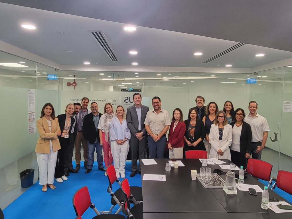 CA2DM 接待巴西科技创新部和巴西驻新加坡大使馆的代表