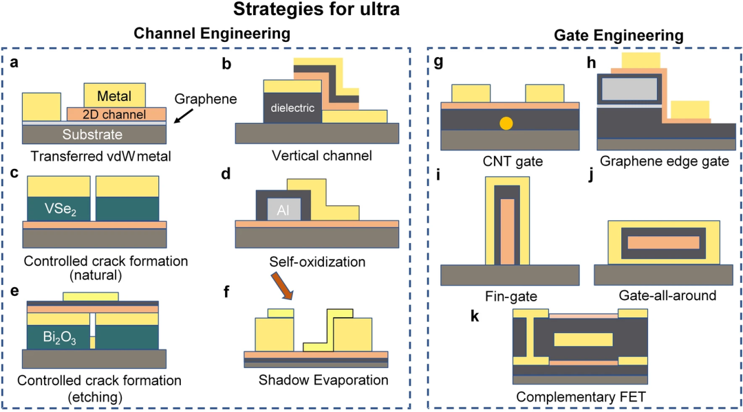清华大学任天令/田禾等综述：基于二维材料的器件及芯片技术发展路线