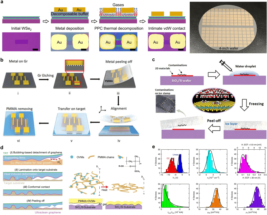 清华大学任天令/田禾等综述：基于二维材料的器件及芯片技术发展路线