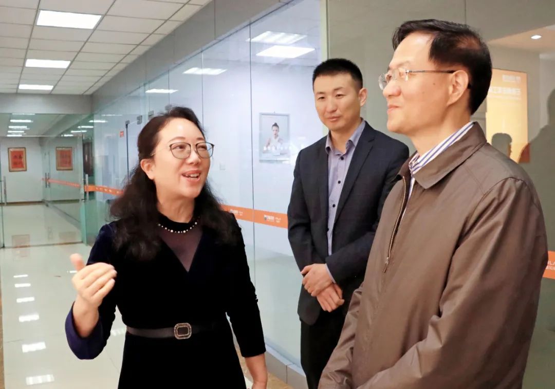 上海市嘉定区人大考察团参观宇航派蒙