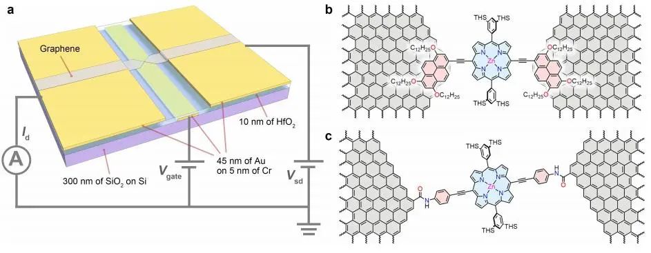 《Angew》：电极连接控制单分子晶体管的传输机制