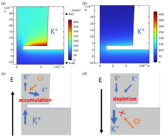 ​单石墨烯锥形纳米通道中的增强离子电流整流