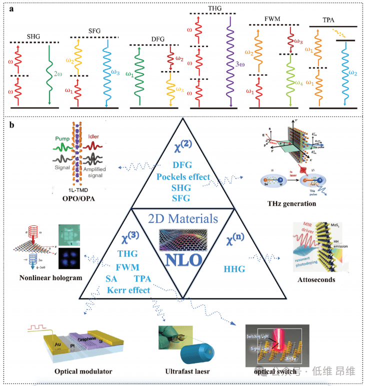 二维材料非线性光学性质及其应用综述