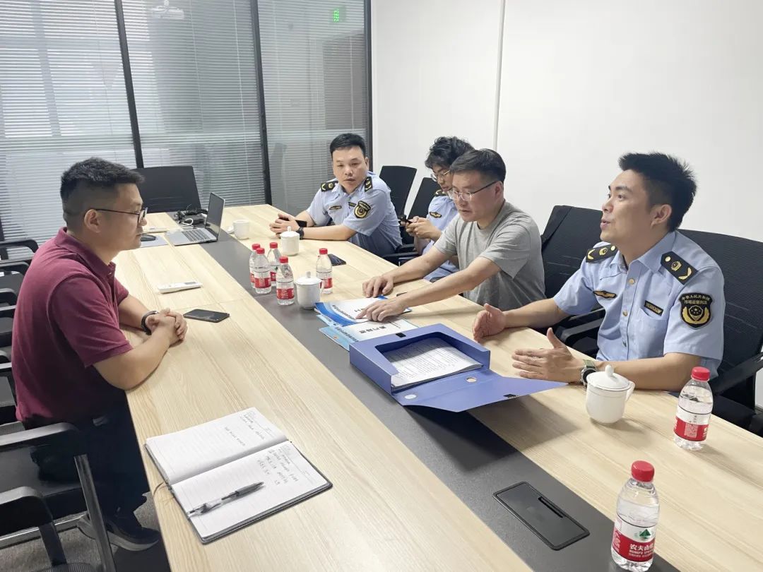 瑞安市市监局来澜沐浦调研指导商业秘密保护基地建设工作