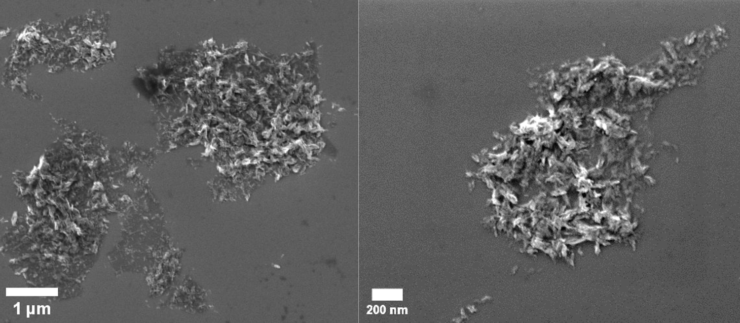 将磷酸钙模板化到氧化石墨烯薄片上