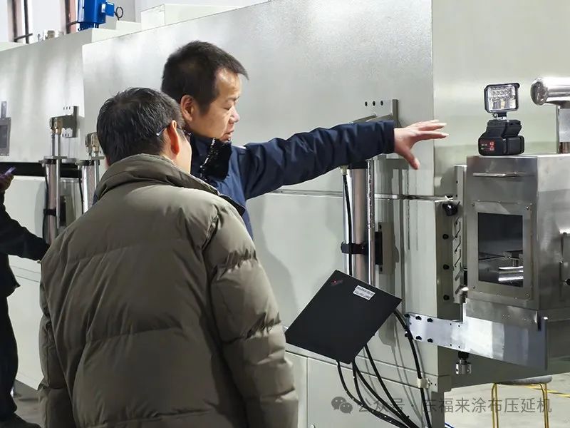 欧洲客户定制石墨烯涂布机生产线顺利完成验货出库