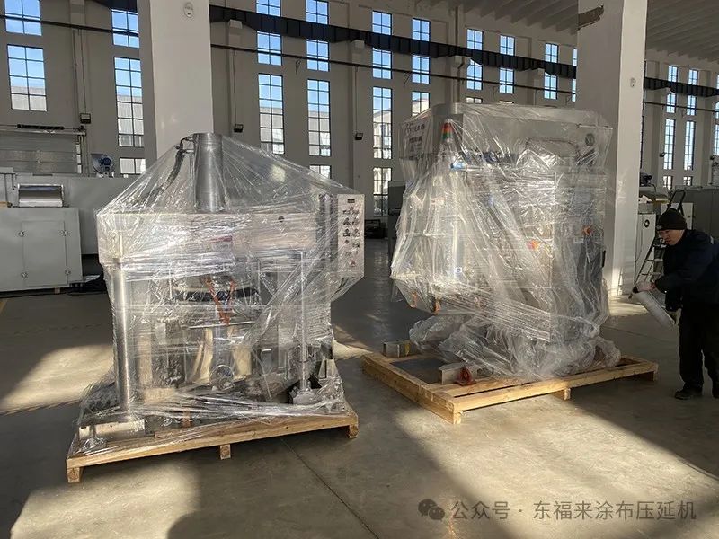 欧洲客户定制石墨烯涂布机生产线顺利完成验货出库