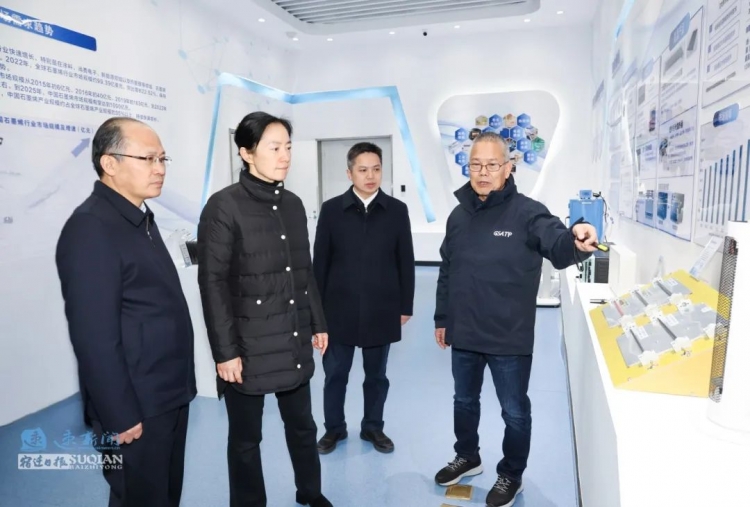 盛蕾专题调研科技创新工作