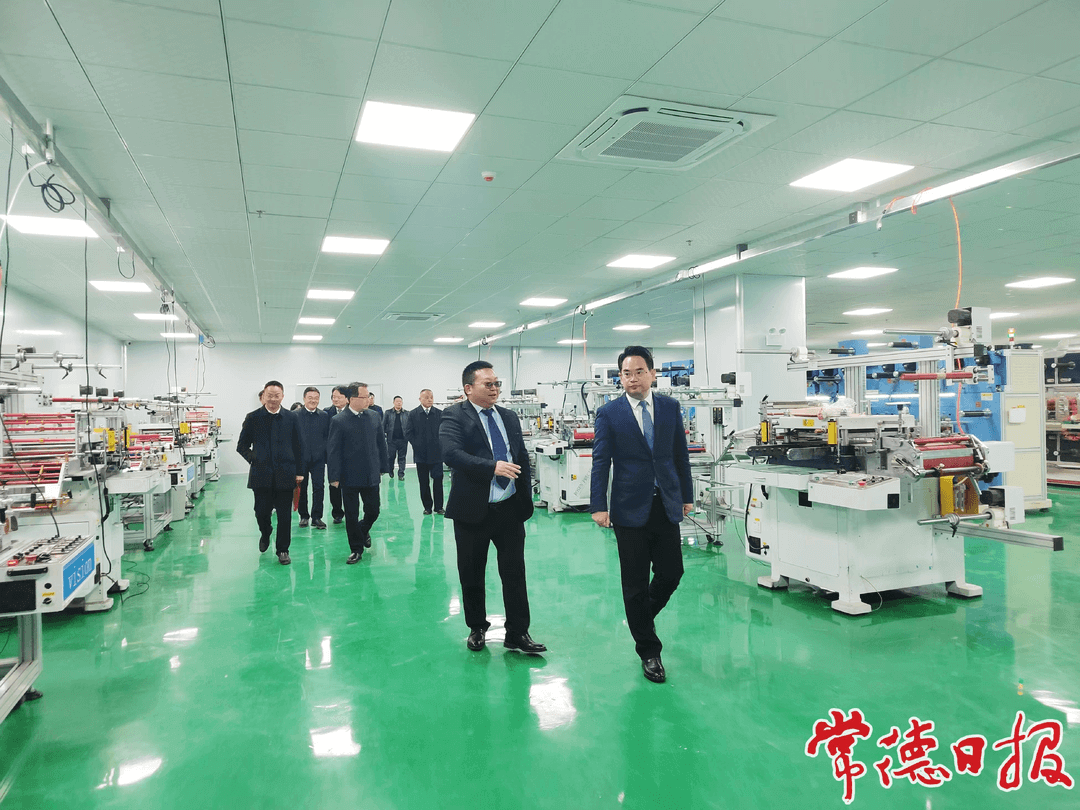 一基地开建 两生产线投产 节后首日汉寿项目建设“踏春起舞”